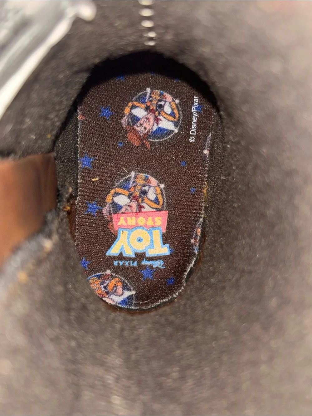 Disney Pixar Toy Story Woody & Forky Cowboy Boots Kids Size 6 Western Brown